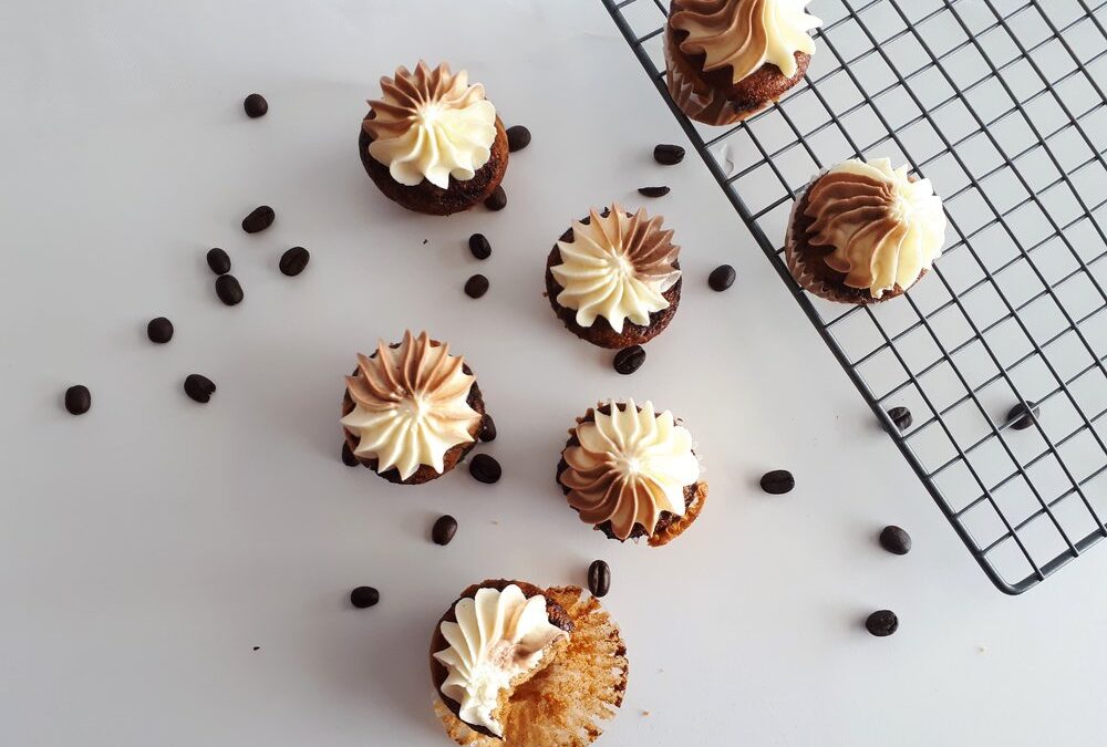 Mini Coffee Cupcakes